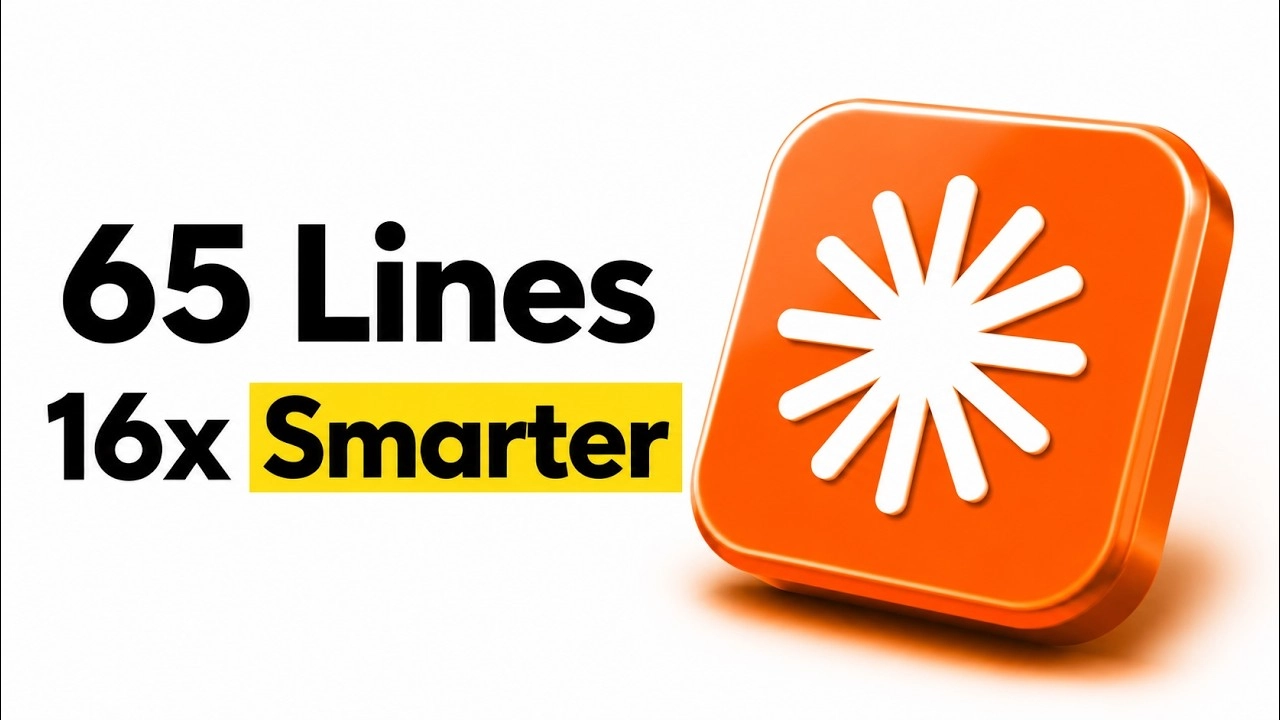 65 Lines 16x Smarter — Karpathy CLAUDE.md